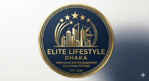 Sophisticated corporate traveler experiencing the elite lifestyle Dhaka offers at a luxury penthouse suite in Gulshan