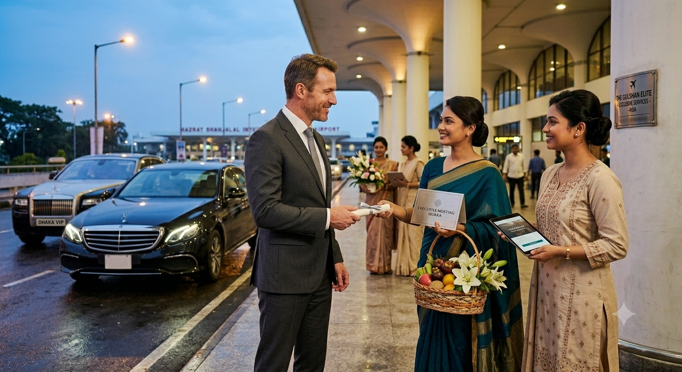 Dhaka Airport escorts and luxury hotel companion service