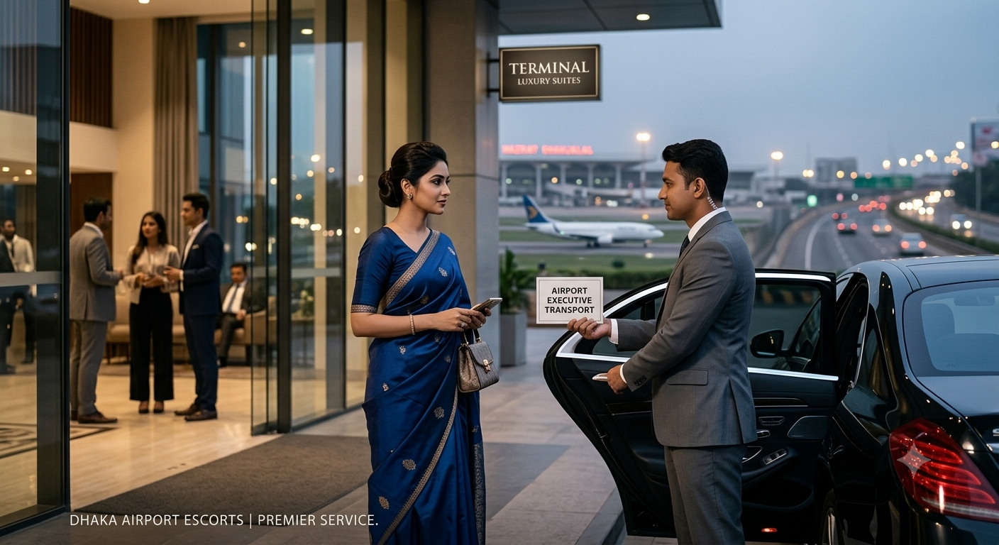 Dhaka Airport escorts and luxury hotel companion service