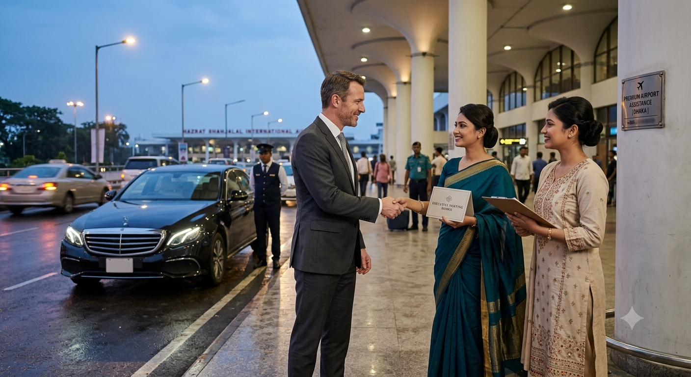 Dhaka Airport escorts and luxury hotel companion service