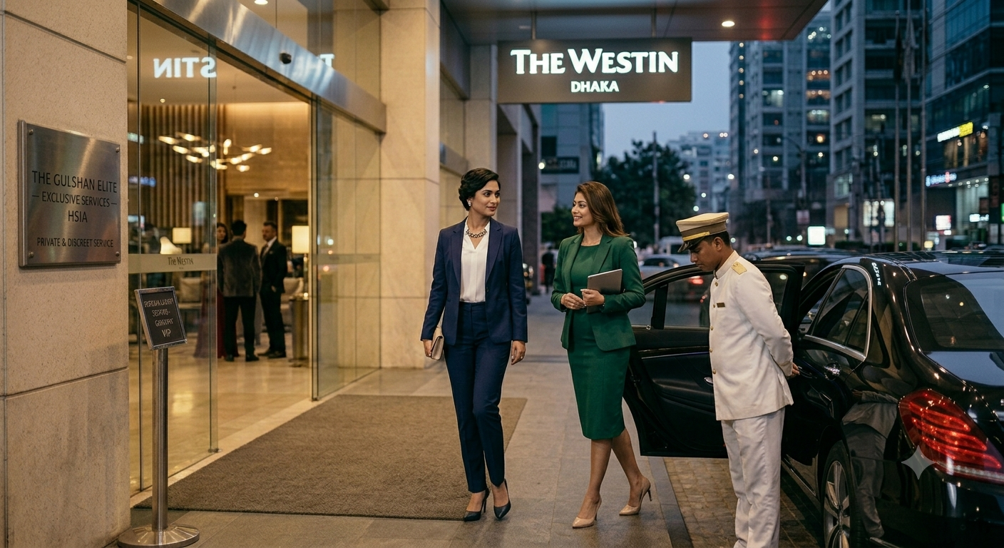 Luxury escorts near Westin Dhaka hotel companion service