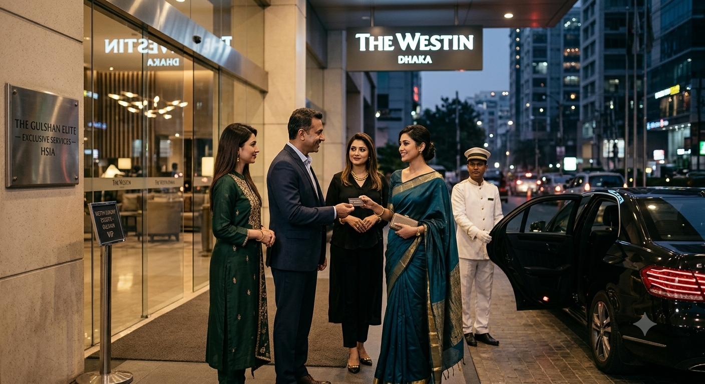 Luxury escorts near Westin Dhaka hotel companion service