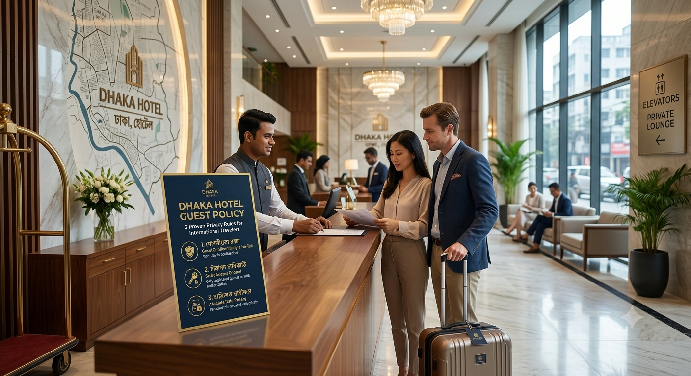 Dhaka hotel guest policy rules for international corporate travelers